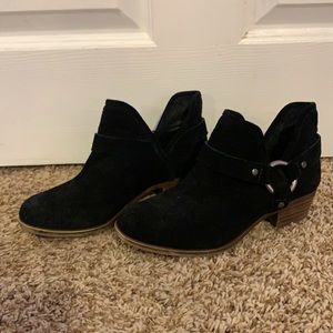 Black ankle boots